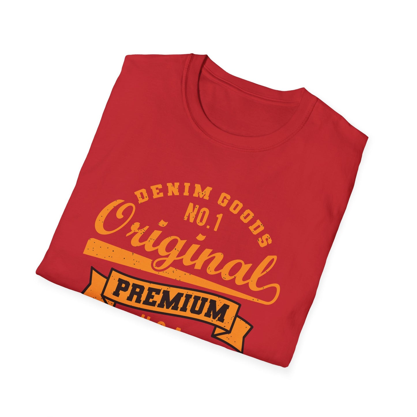 Premium Original USA Denim Goods T-Shirt | Vintage 1979 Finest Quality Classic Tee | Authentic Retro Style Top for Men & Women