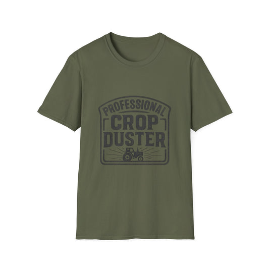 Professional Crop Duster Vintage Badge Tee