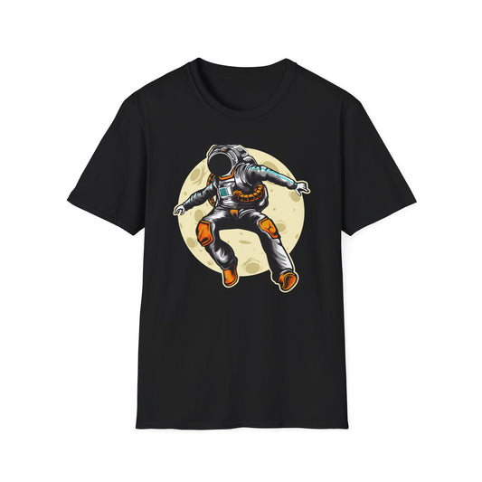 Epic Astronaut Moon Float T-Shirt | Gravity-Defying Space Explorer Tee | Cool Cosmic Gift for Men & Women