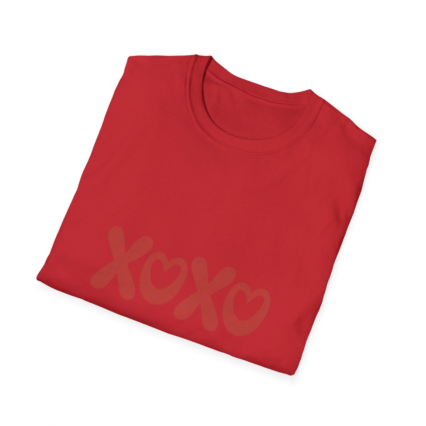 Sweet XOXO Heart T-Shirt | Trendy Hugs & Kisses Love Graphic Tee for Valentine's Day & Beyond