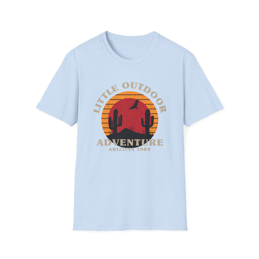Classic Arizona Desert Adventure T-Shirt - Vintage Saguaro Sunset & Eagle Tee | Epic Outdoor Explore Apparel Gift
