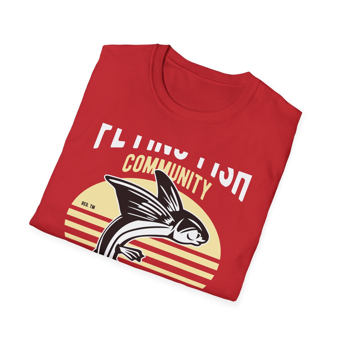 Classic Fishing Contest Community T-Shirt | Just Relax Let's Go Fishing Tee | Retro Jumping Fish Angler Apparel Gift