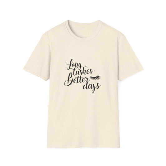 My Lashes My Life T-Shirt | Chic Eyelash Love Tee | Glam Beauty Statement Top for Lash Enthusiasts & Pros - Must-Have!