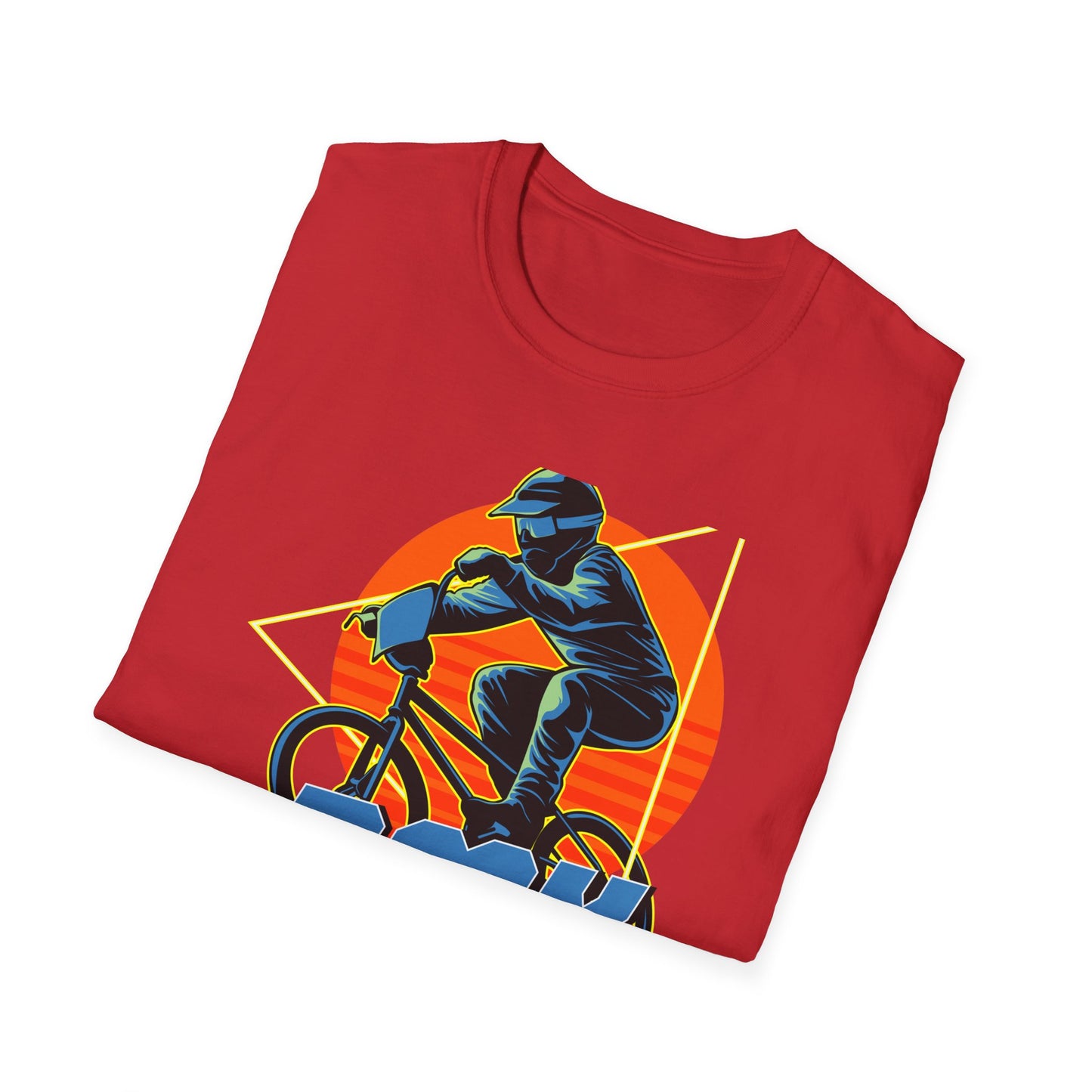 Epic BMX Extreme Rider T-Shirt - Dynamic Retro Stunt Bike Tee for Action Sports Enthusiasts & Thrill Seekers