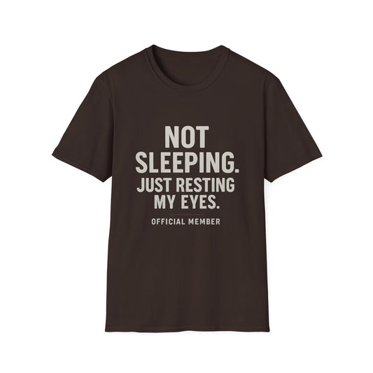 Just Resting My Eyes Dad Humor Graphic Tee