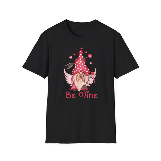 Adorable Valentine's Gnome T-Shirt - Cupid "Be Mine" Love Tee | Sweet Romantic Gift for Her & Him