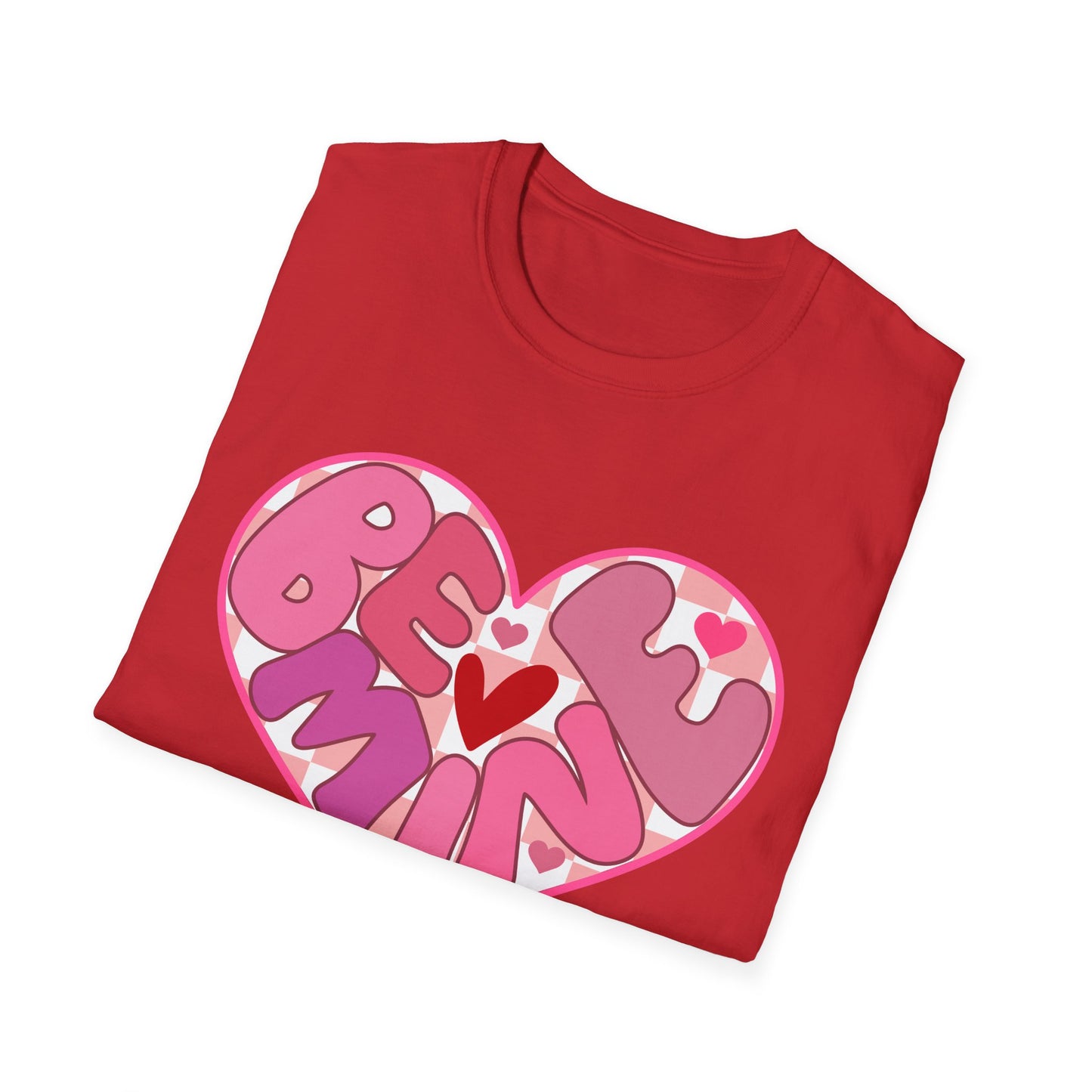 Sweet Be Mine Heart T-Shirt | Adorable Valentine's Day Love Tee | Retro Pink Aesthetic Gift for Her
