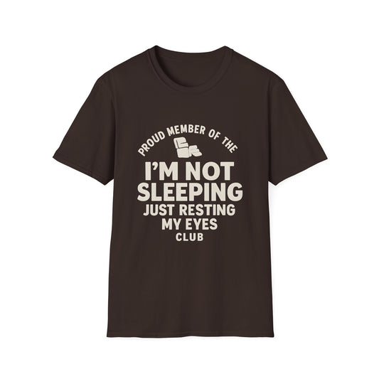 Funny Dad Nap Club Graphic Shirt