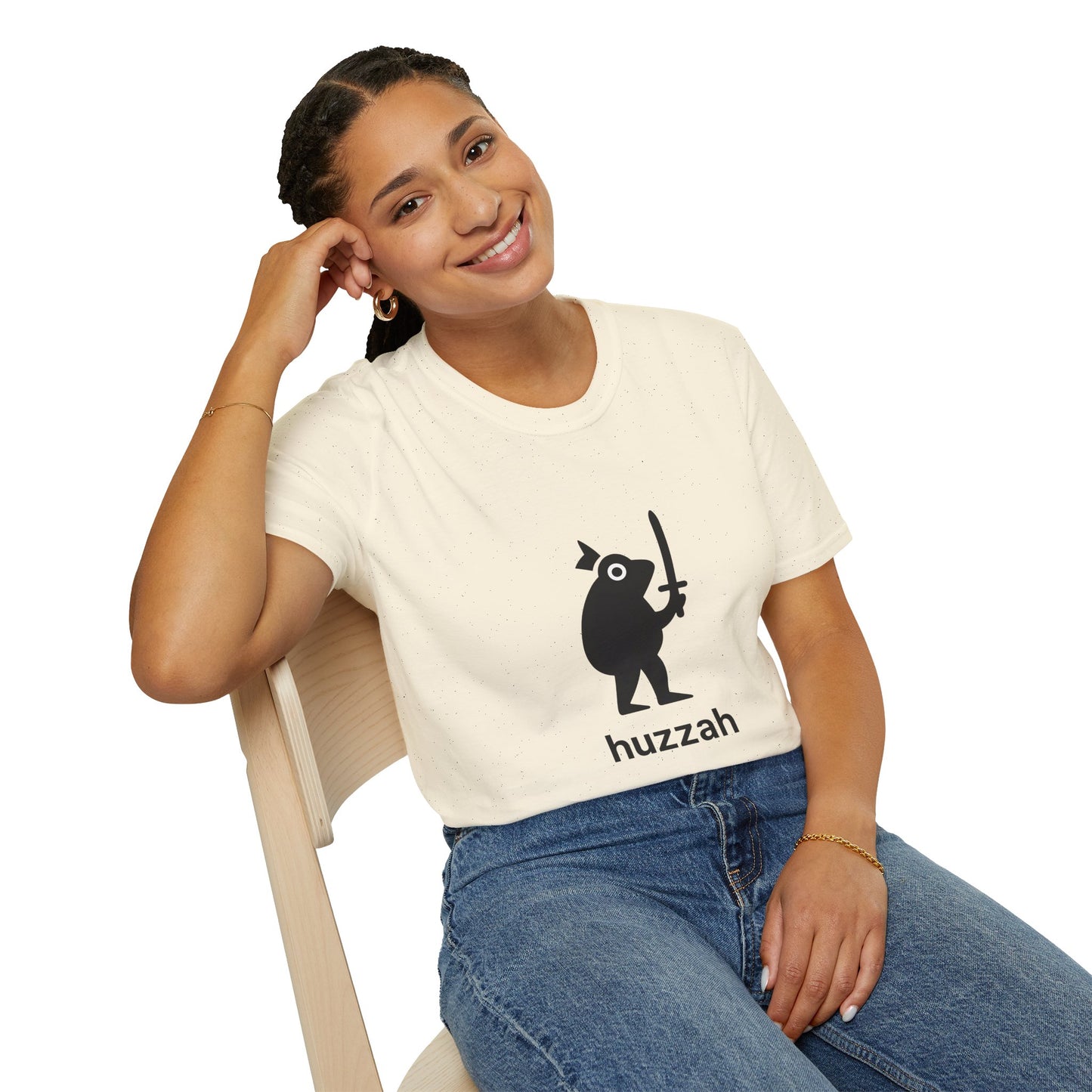 Minimal Frog Knight Silhouette Tee