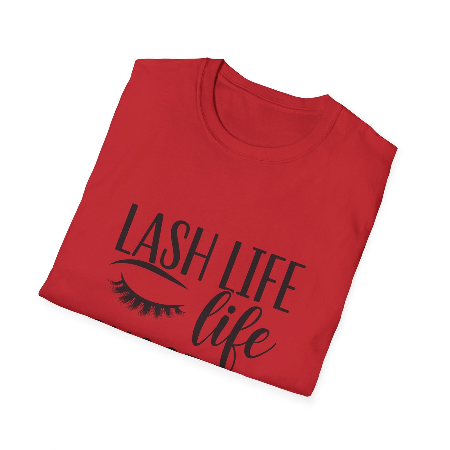Lash Life Chose Me T-Shirt | Chic Eyelash Artist & Tech Tee | Empowering Beauty Lover Gift | Trendy Salon Wear
