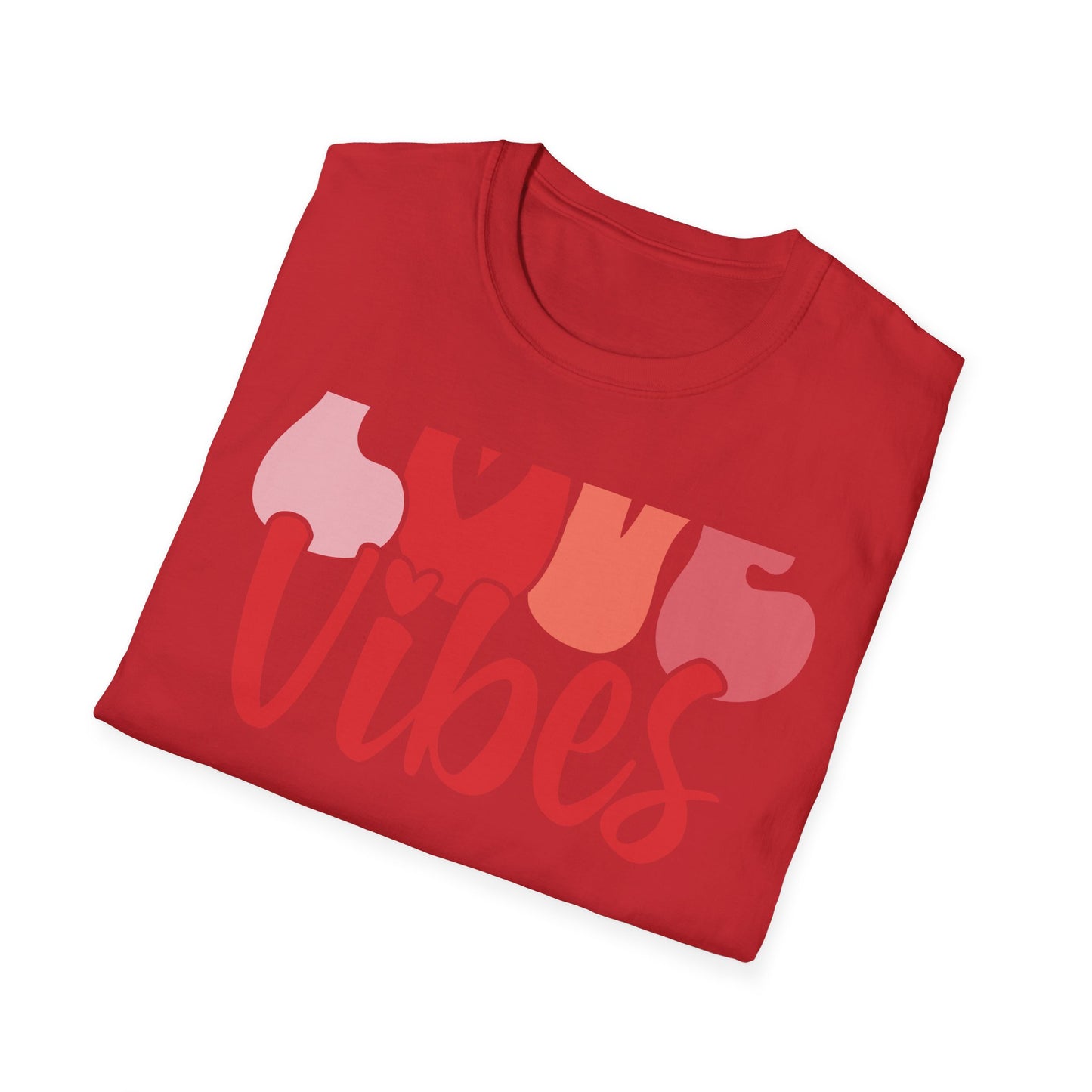 Groovy LOVE Vibes T-Shirt for Women | Trendy Retro Heart Tee | Spread Positivity & Style | Perfect Valentine's Day Gift
