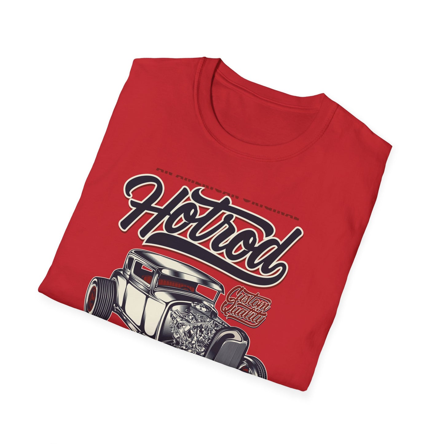 An American Original Hot Rod T-Shirt | Vintage Custom Car Enthusiast Tee with Genuine Quality Parts & Dirty Garage Style