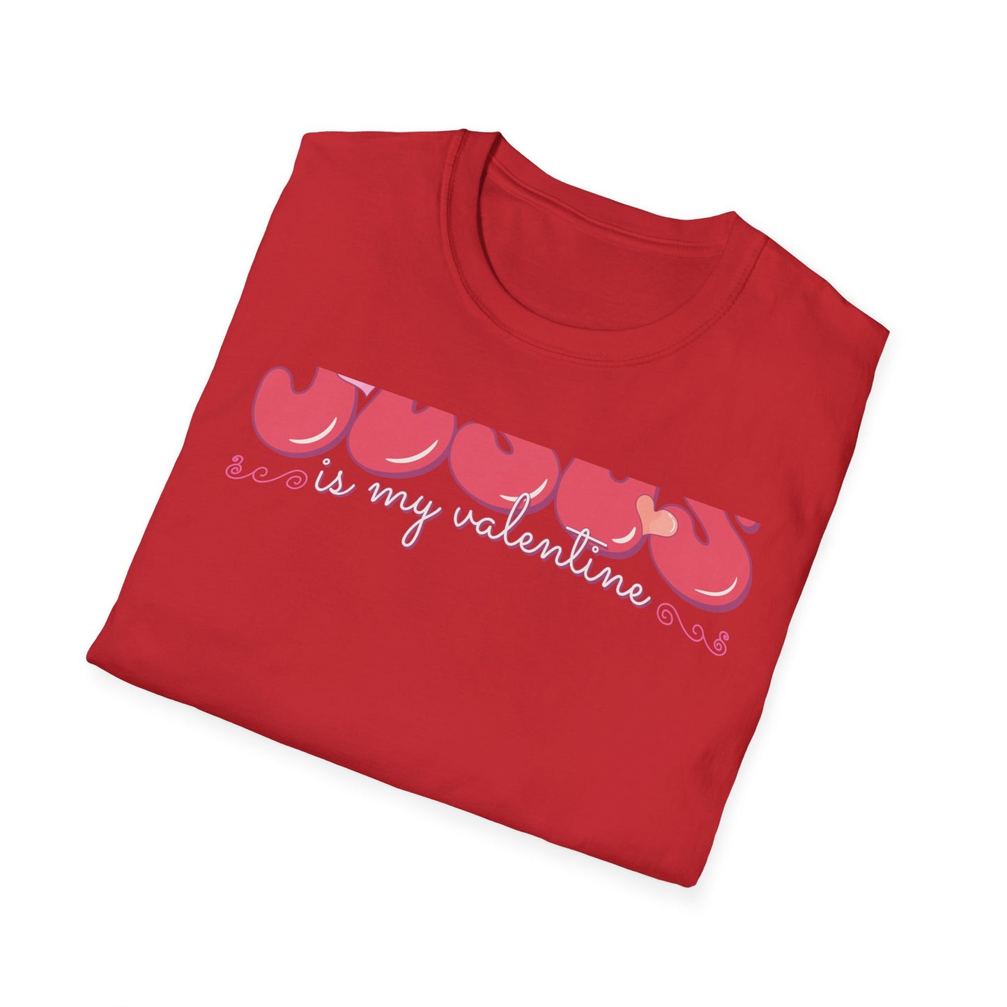 Unique Jesus is My Valentine T-Shirt | Groovy Retro Faith Tee | Sweet Christian Valentine's Day Gift for Her
