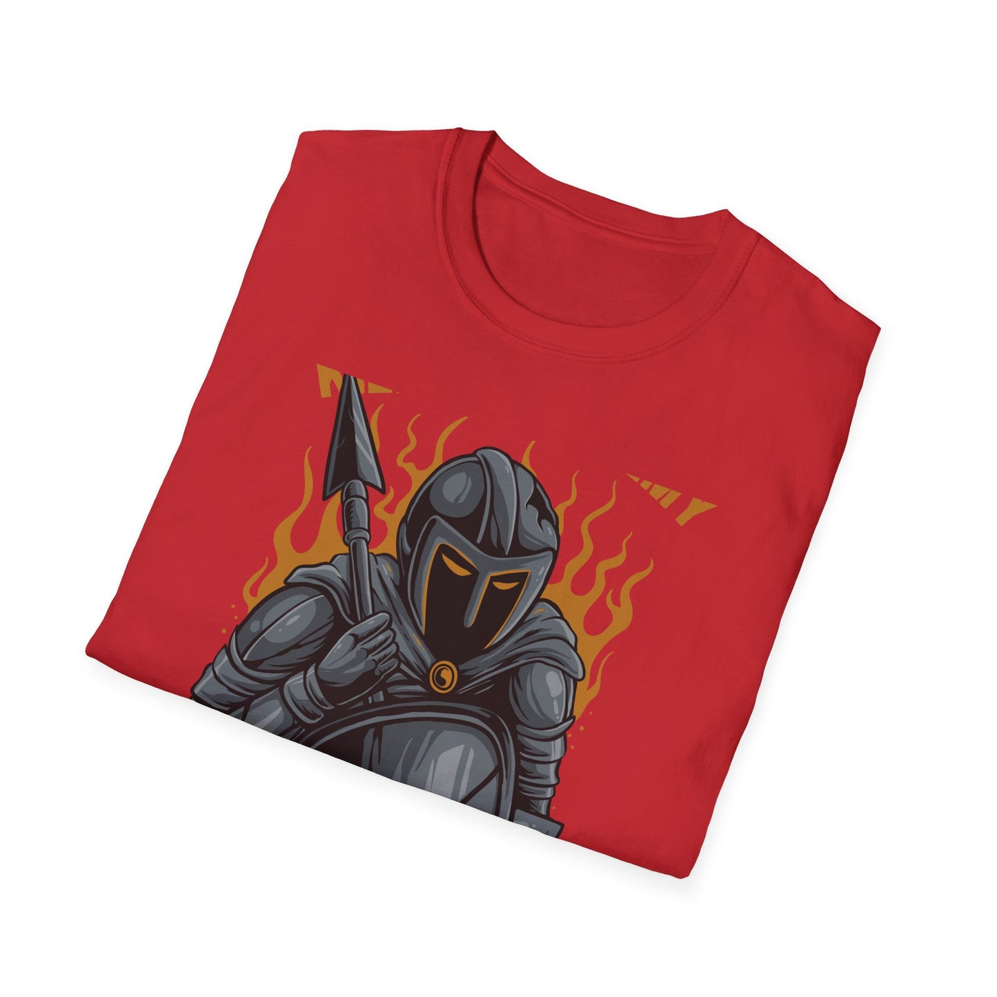 Fierce Armored Warrior T-Shirt - Epic 'Kill Your Enemy' Design for Gamers & Strength Enthusiasts. Unleash Your Power!