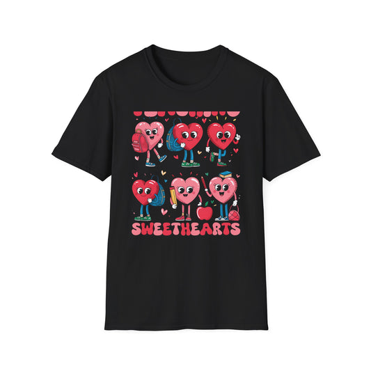 Adorable Teaching Sweethearts T-Shirt - Whimsical Teacher Appreciation Gift | Back to School Educator Tee