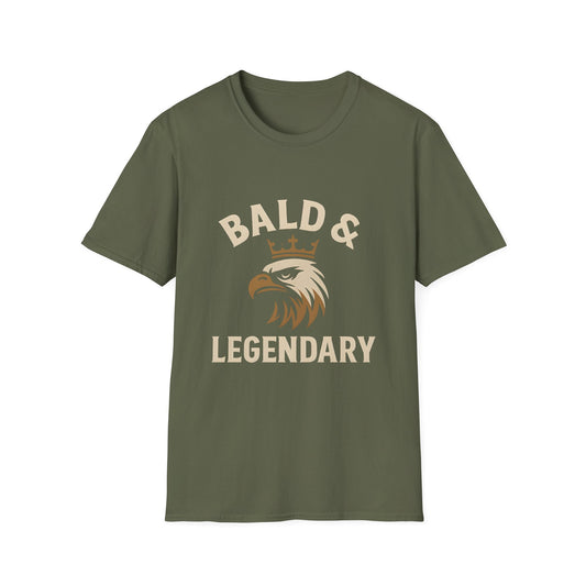 Bald & Legendary Eagle Graphic T-Shirt