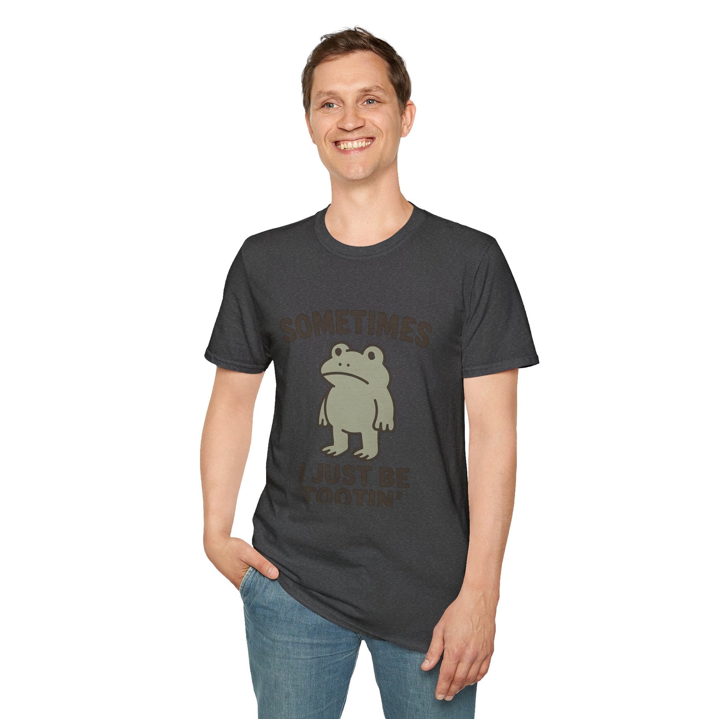 Sometimes I Just Be Tootinâ Funny Frog T-Shirt