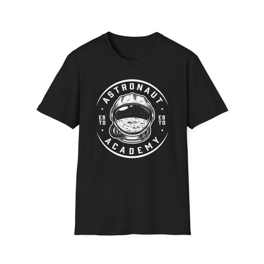 Epic Space Explorer Astronaut Helmet T-Shirt | Cosmic Moon & Stars Design Tee for Sci-Fi Lovers & Dreamers