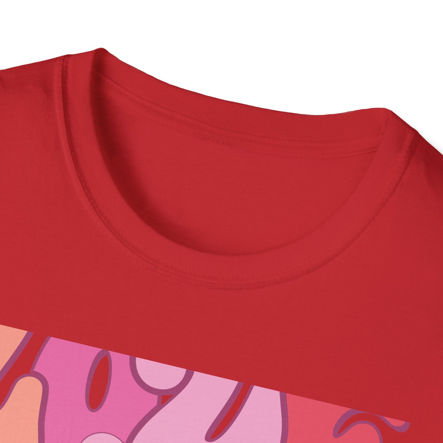 Groovy "LOVE MORE worry less" T-Shirt | Retro Happy Heart Tee | Positive Vibes Apparel for All | Inspiring Gift
