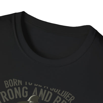 Proud Army Veteran T-Shirt - Strong & Brave Soldier Design | Honoring USA Military Service Gift
