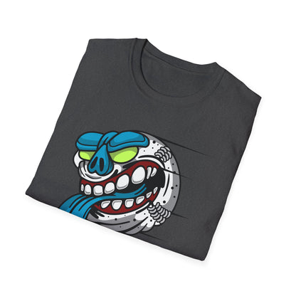 Epic Wild Face T-Shirt - Speedy Cartoon Monster Tongue Tee for Edgy Streetwear & Unique Style
