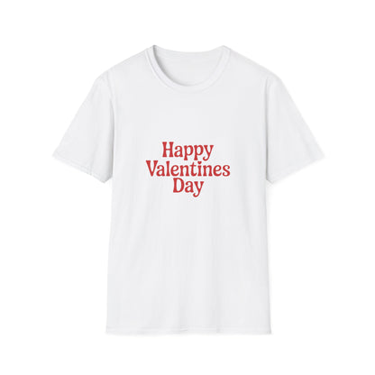 Sweet Happy Valentines Day T-Shirt | Adorable Love Heart Couples Gift Tee | Trendy Romantic Apparel