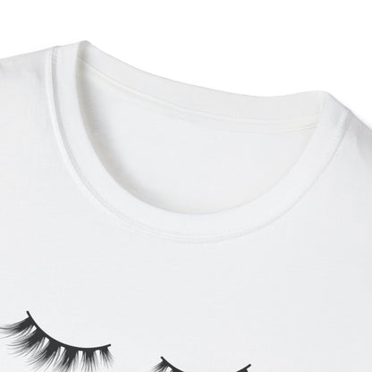 Obsessed Lash Addict Club T-Shirt | Chic Glam Beauty Queen Tee for Lash Techs & Makeup Artists