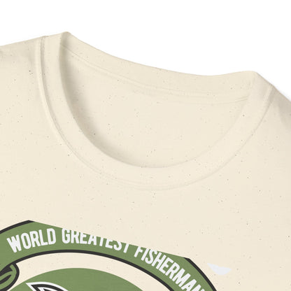 Epic World's Greatest Fisherman Marlin T-Shirt - 'Fishing Is My Cardio' Angler Tee Gift for Dad & Deep Sea Enthusiasts