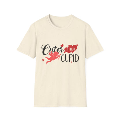 Love You More Than Abstract Funny T-Shirt | Unique Cupid Hearts Valentine's Day Tee | Romantic & Humorous Gift