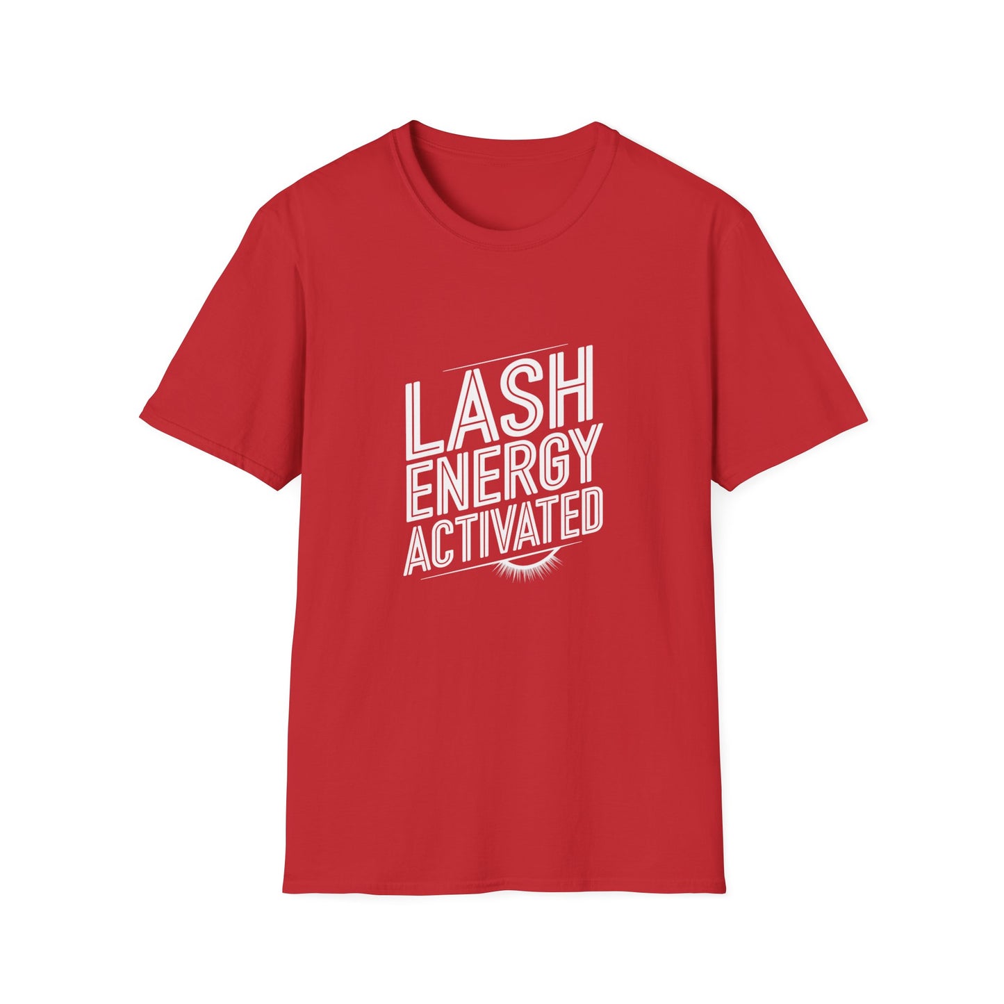 Lash Energy Activated T-Shirt | Chic Beauty & Lash Tech Tee | Empowering Style for Makeup Artists & Enthusiasts | Must-Have