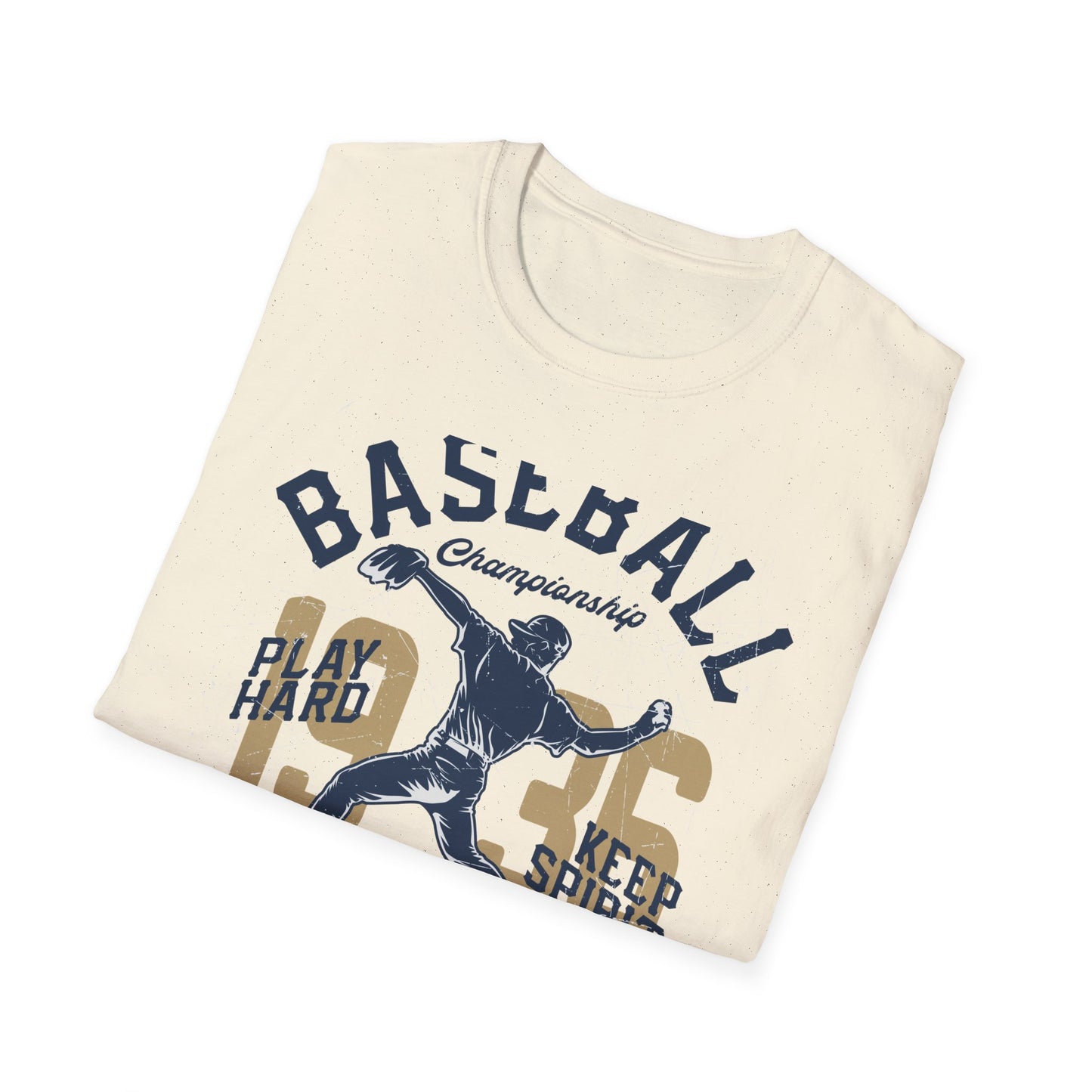 Epic Vintage 1935 Baseball Championship T-Shirt | Authentic Pitcher & Campus League Sports Fan Tee