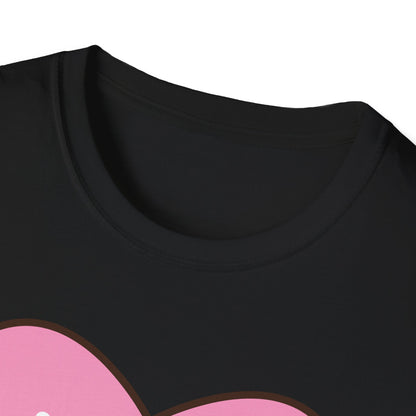 Adorable "Kiss Me" Conversation Heart T-Shirt | Sweet Valentine's Day Tee | Cute Romantic Candy Design Gift