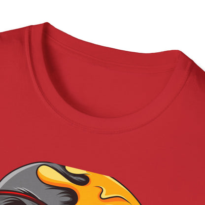 Clever Duality T-Shirt: Smart Skull & Emoji Bookworm Reader Tee for Unique Minds. Striking Graphic Top Gift.