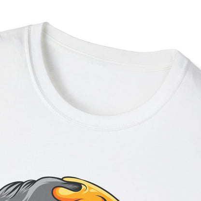Bold Censored Emoji Skull T-Shirt - Edgy Duality Graphic Tee | Express Your Inner Mood