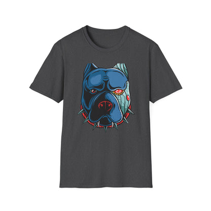 Epic Cyborg Pitbull T-Shirt | Futuristic Dog Lover Tee | Unleash Your Style with this Badass Cyberpunk Graphic