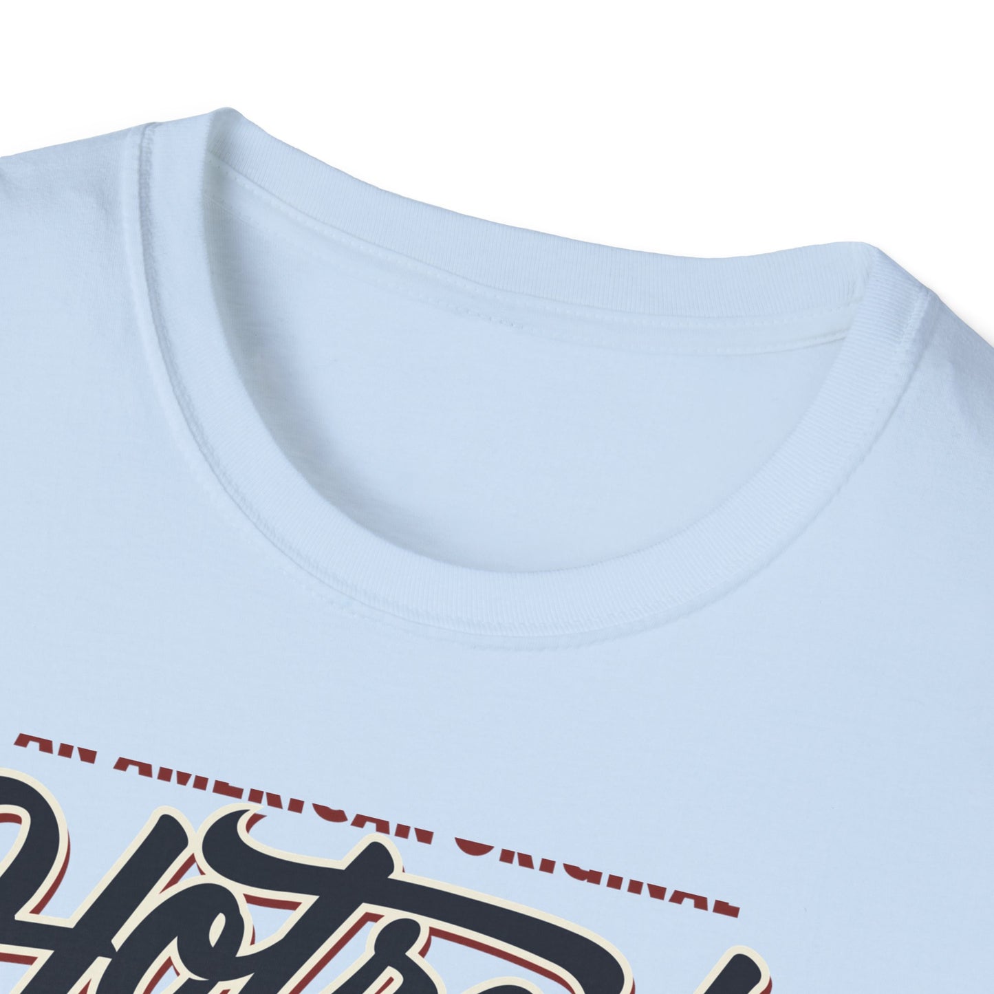An American Original Hot Rod T-Shirt | Vintage Custom Car Enthusiast Tee with Genuine Quality Parts & Dirty Garage Style