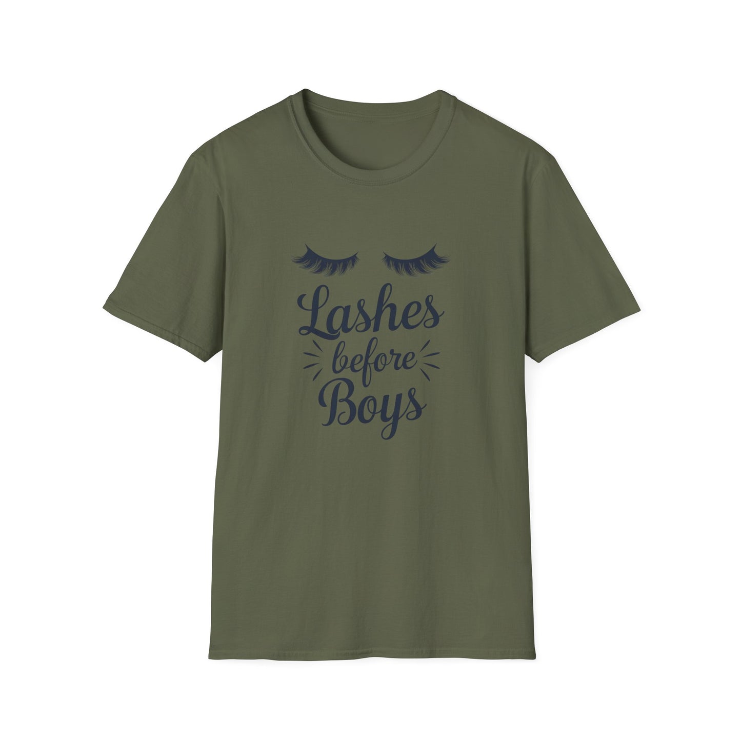 Fabulous Lashes Before Boys T-Shirt | Sassy Beauty Lover Tee | Chic Women's Empowering Gift