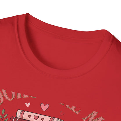 Charming Books Are My Love Language T-Shirt | Cozy Reader & Librarian Gift | Aesthetic Book Lover Tee