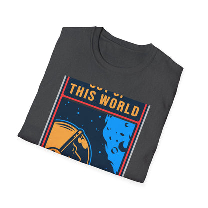 Epic "Out of This World" Astronaut T-Shirt | Retro Space Explorer Tee | Stellar Sci-Fi Adventure Gift