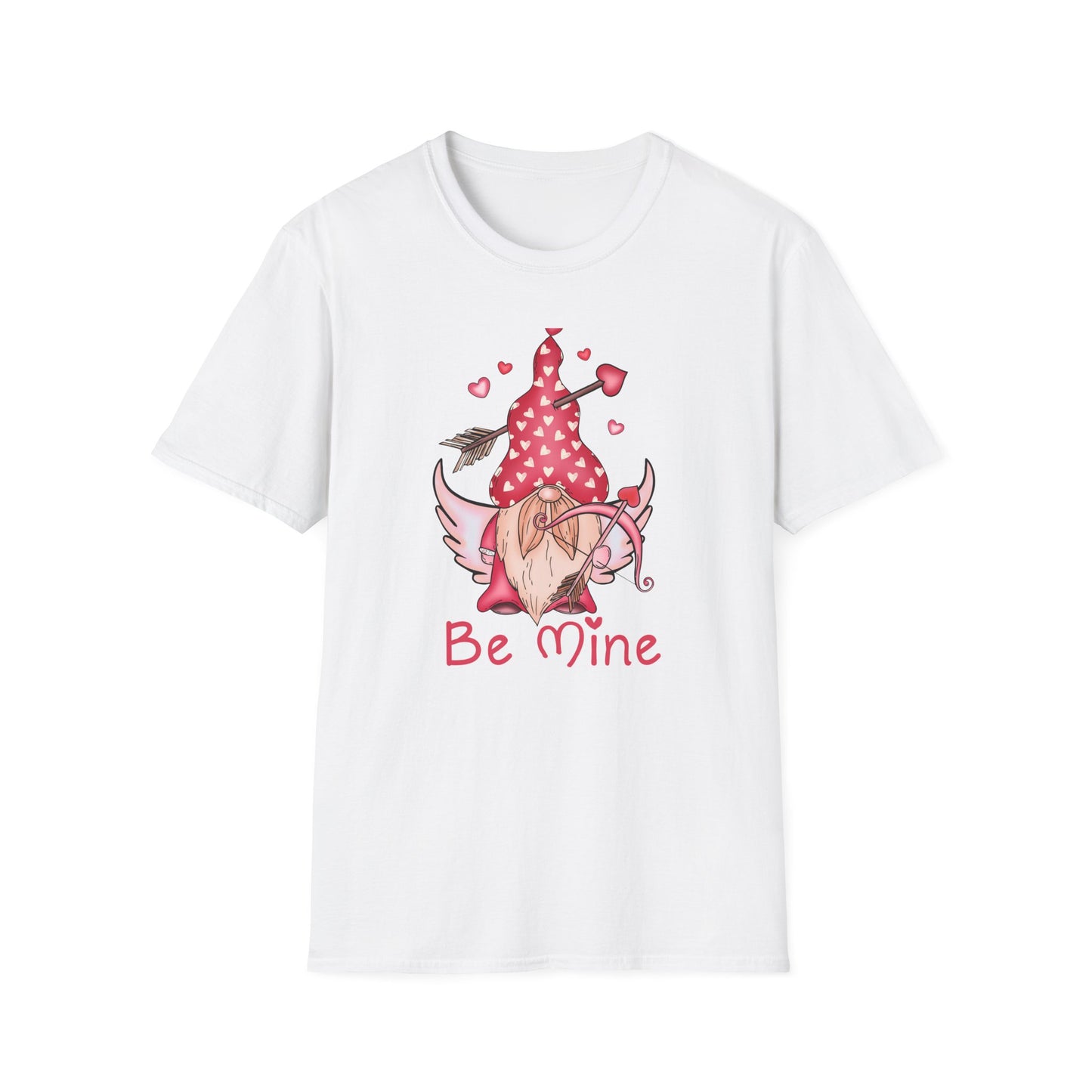 Adorable Valentine's Gnome T-Shirt - Cupid "Be Mine" Love Tee | Sweet Romantic Gift for Her & Him