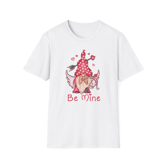 Adorable Valentine's Gnome T-Shirt - Cupid "Be Mine" Love Tee | Sweet Romantic Gift for Her & Him