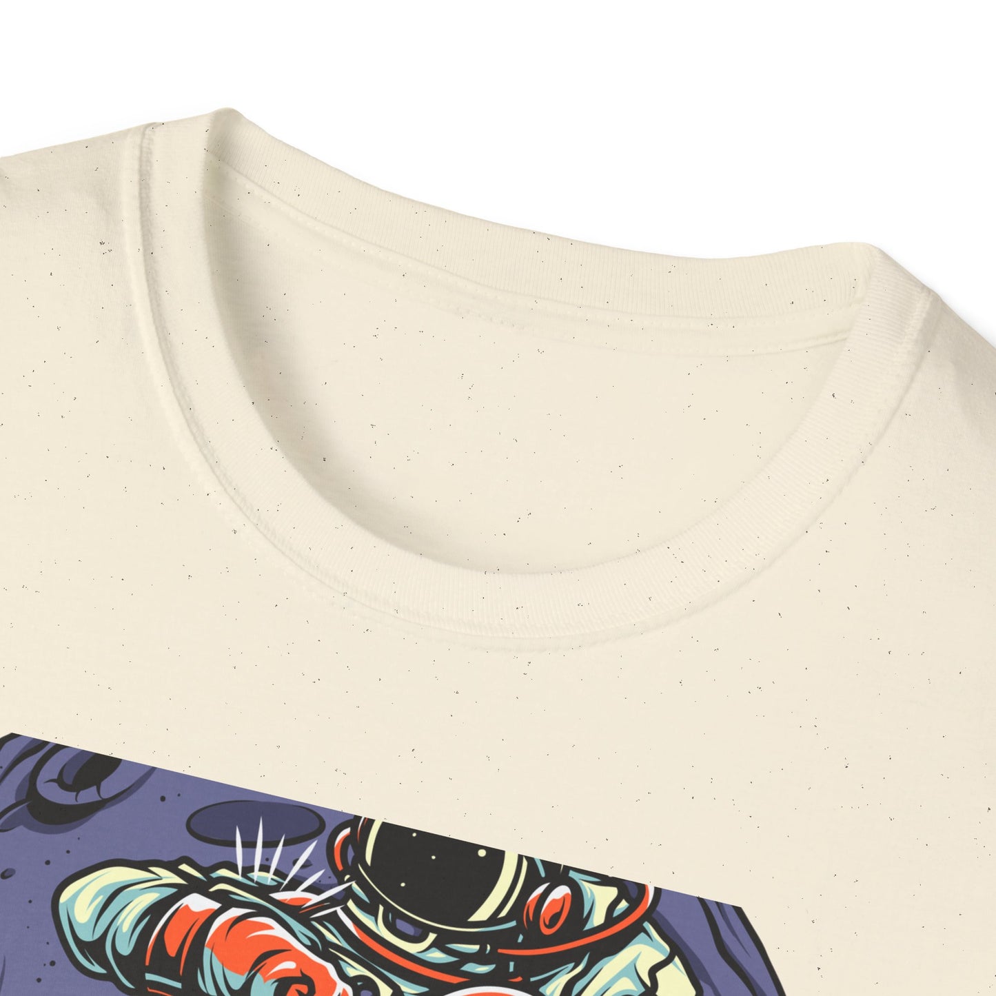 Epic Spaceman Time Check T-Shirt | Retro Astronaut Moon Mission Tee | Unique Sci-Fi Graphic Apparel for Space Lovers