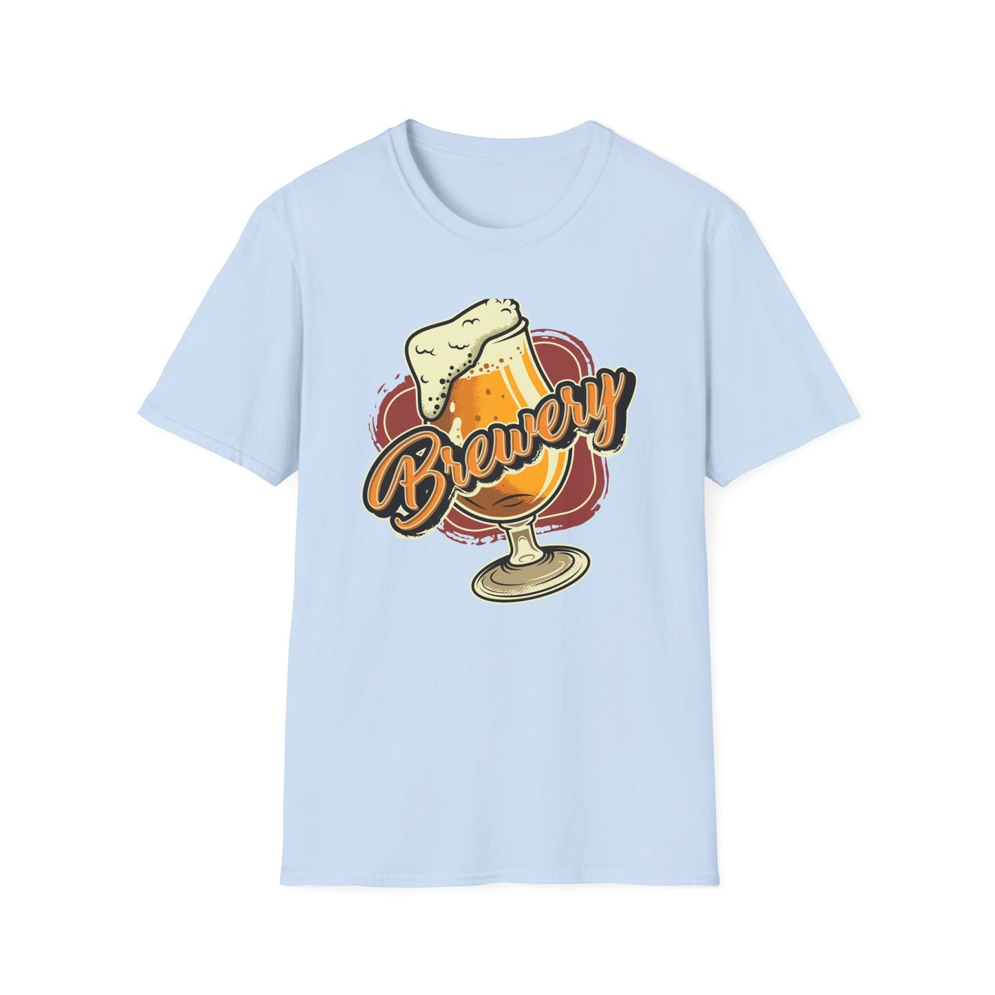 Cheers! Awesome Brewery Beer Glass T-Shirt - Vintage Craft Beer Lover Tee for Pub & Homebrew Enthusiasts