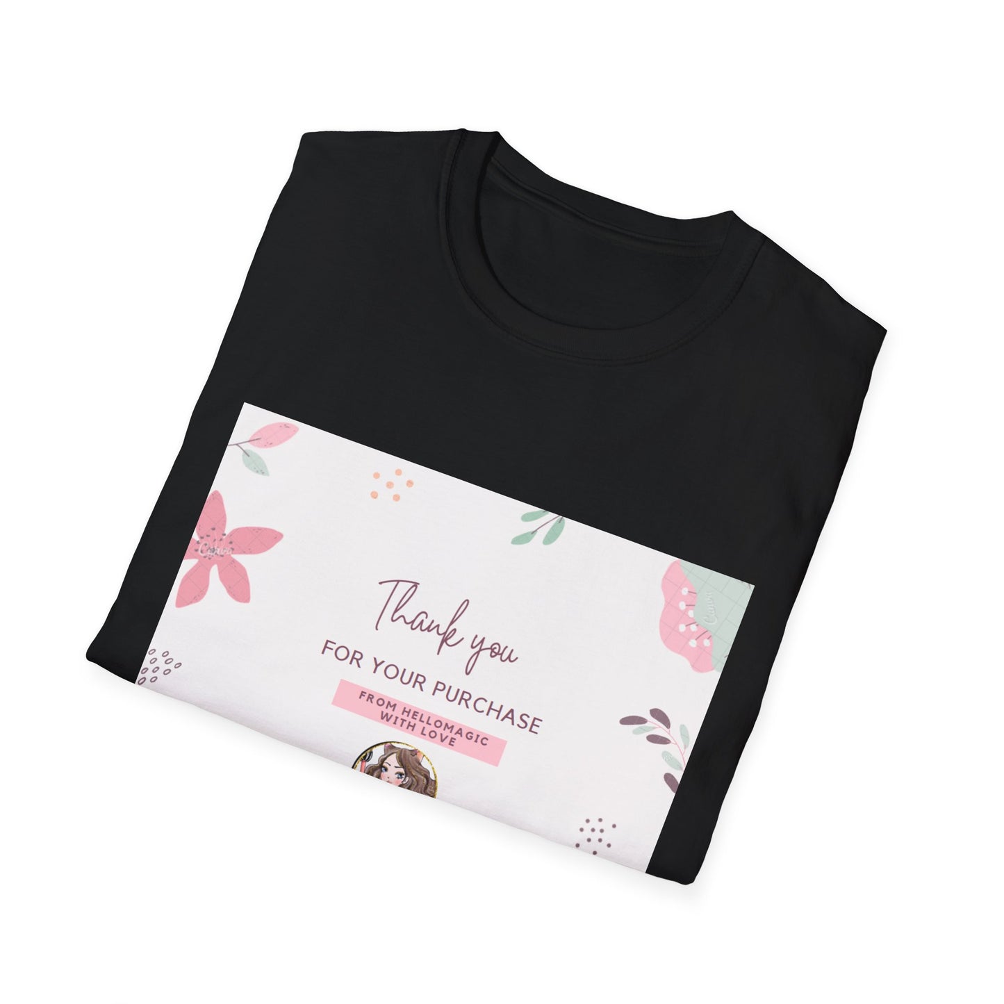 Enchanting Anime Girl T-Shirt - Kawaii Magical Artist Cat Ear Tee for Women & Teens | Sparkle & Dreamy Aesthetic Fashion Gift