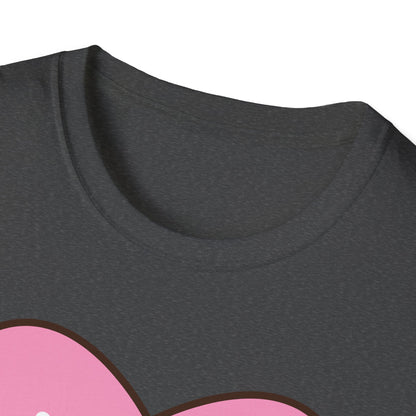 Adorable "Kiss Me" Conversation Heart T-Shirt | Sweet Valentine's Day Tee | Cute Romantic Candy Design Gift