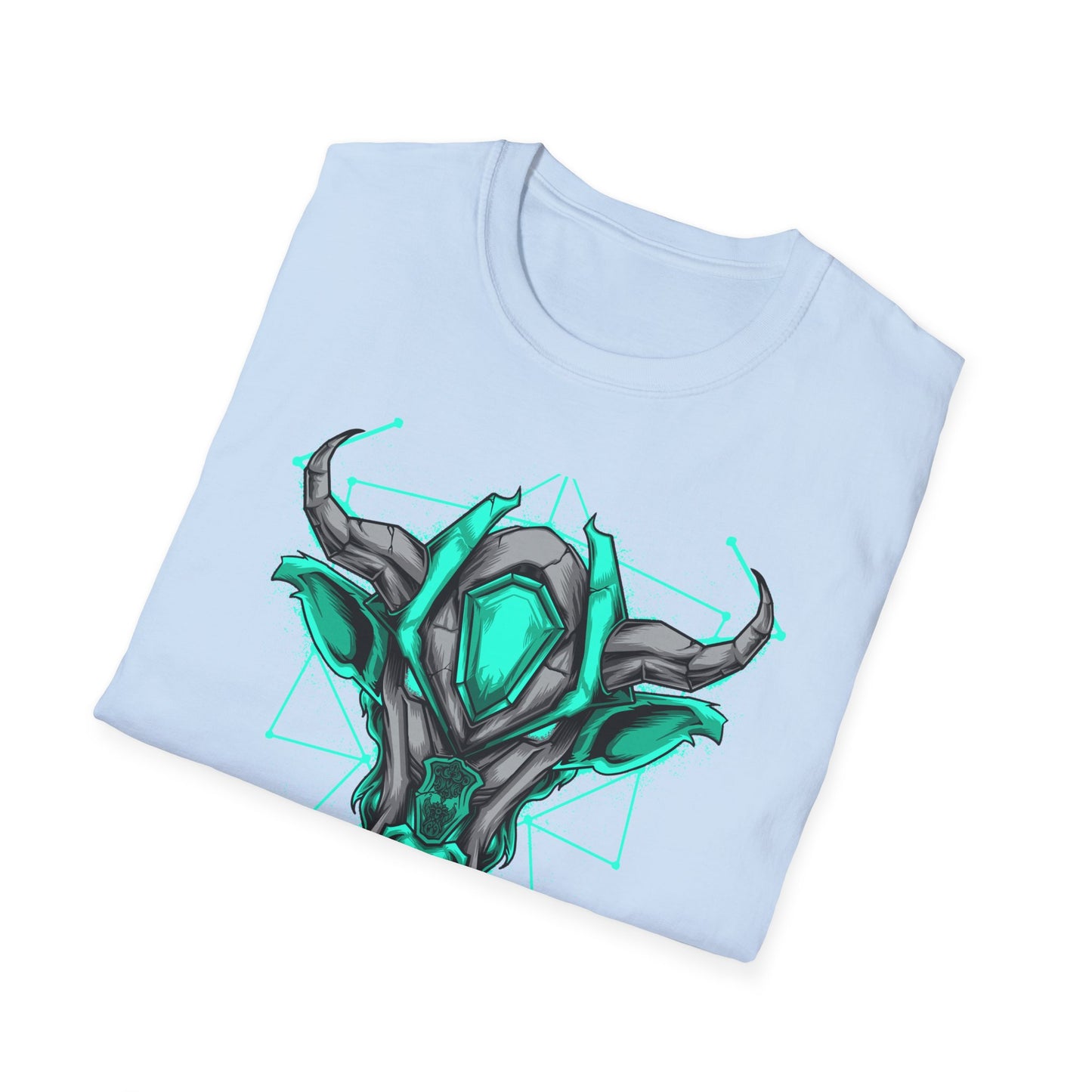 Epic Cybernetic Bull T-Shirt | Striking Sci-Fi Mech Ox Tee | Futuristic Geometric Animal Design | Bold Statement for Gamers & Tech Fans