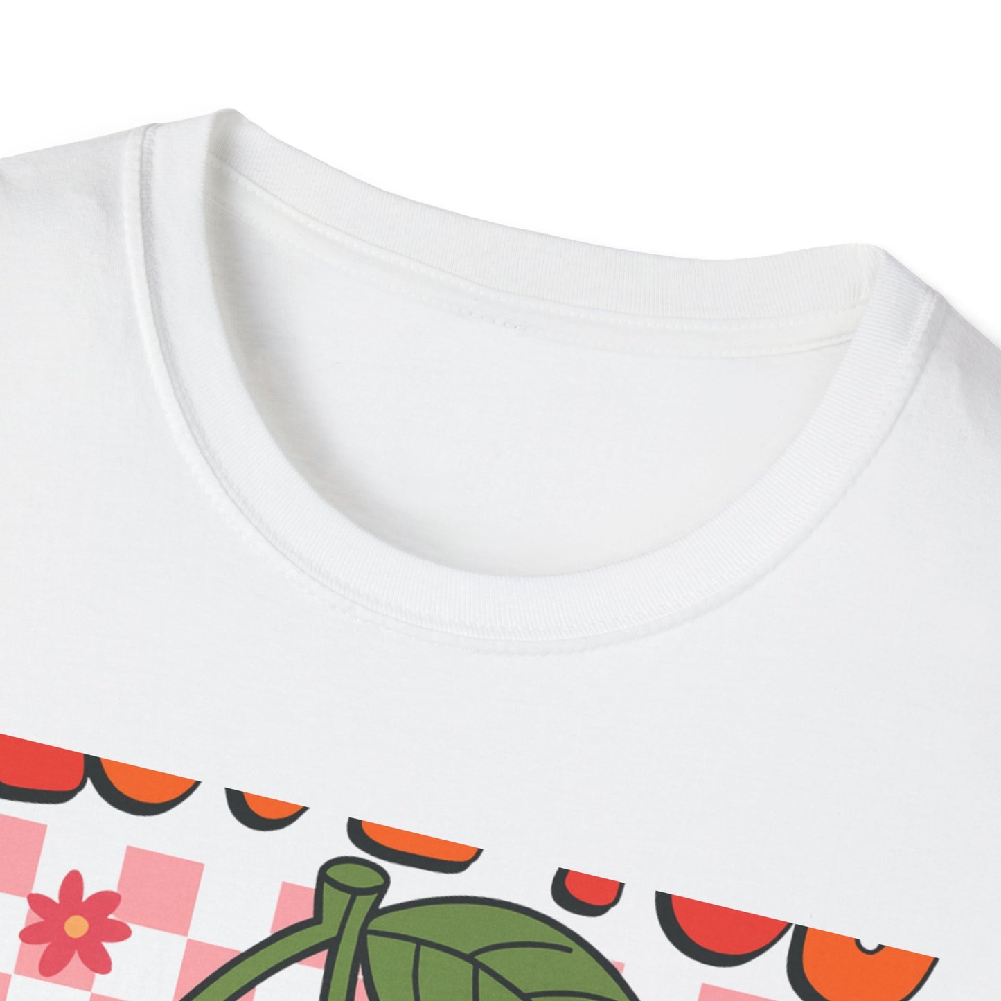 Adorable "I Love You Cherry Much" T-Shirt | Sweet Retro Heart Cherries & Groovy Checkered Love Pun Tee | Perfect Valentine's Day Gift