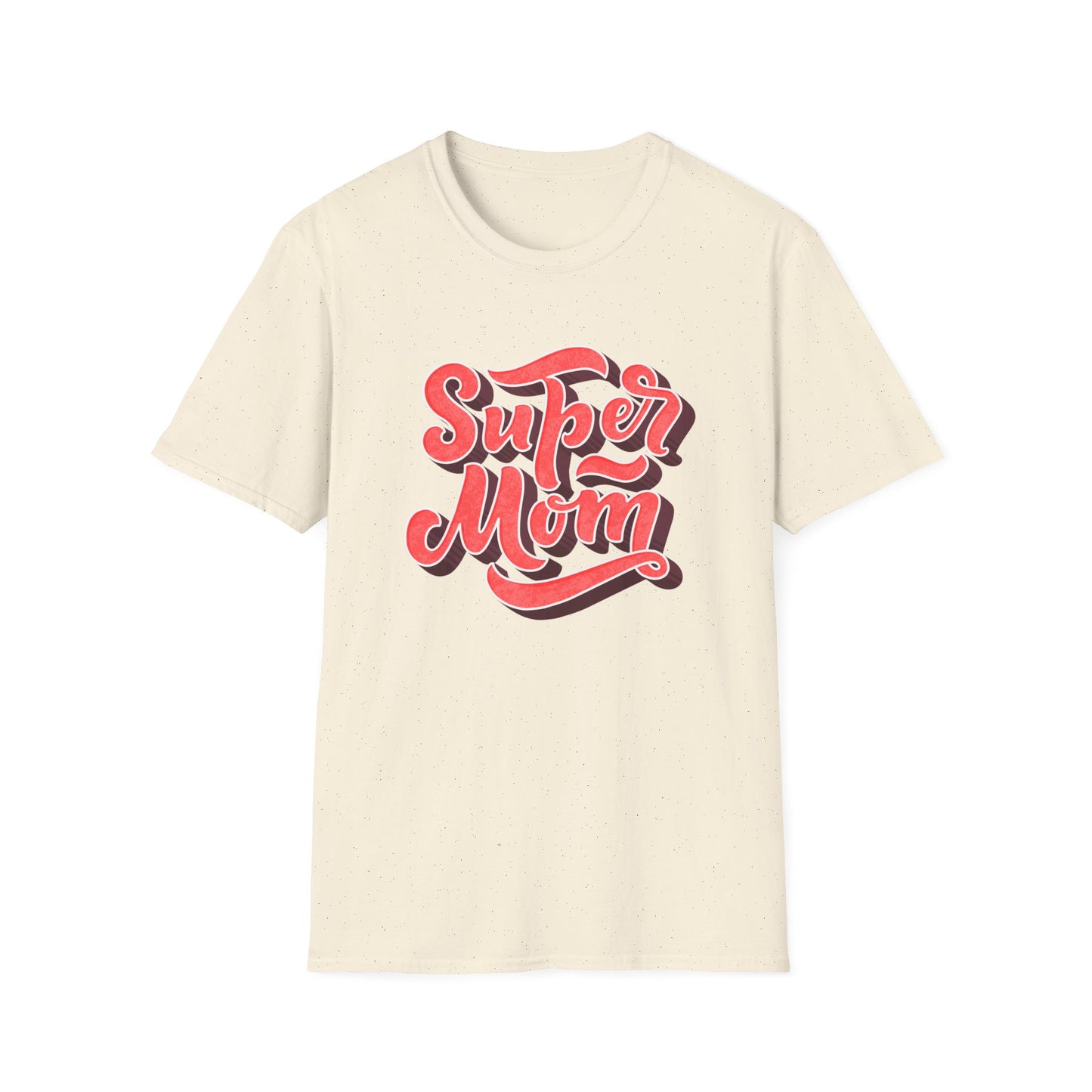 Super Mom T-Shirt | Vibrant Retro Script Tee | Ultimate Mother's Day Gift for Best Moms & Women