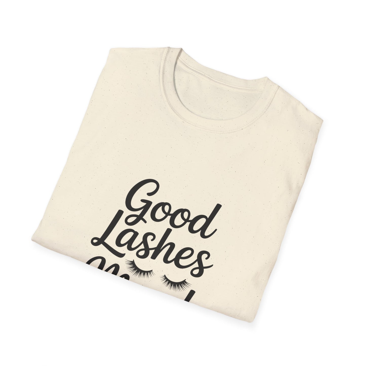 Good Lashes Mood T-Shirt - Fabulous Eyelash Beauty Tee for Makeup Lovers & Lash Artists | Chic Women's Comfy Top
