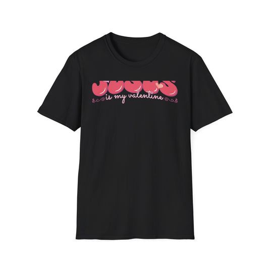 Unique Jesus is My Valentine T-Shirt | Groovy Retro Faith Tee | Sweet Christian Valentine's Day Gift for Her